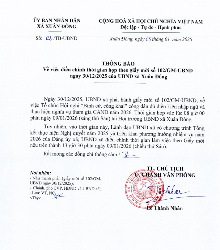 doi lich binh cu cong khai